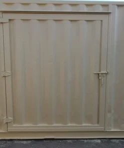 CORRUGATED METAL DOOR