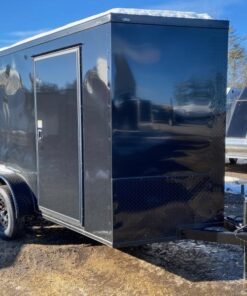 2023 FAST CARGO 6x12 TANDEM AXLE BLACKOUT ENCLOSED TRAILER