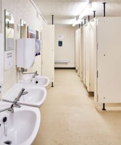 5+1 STEEL TOILET 24FT X 9FT