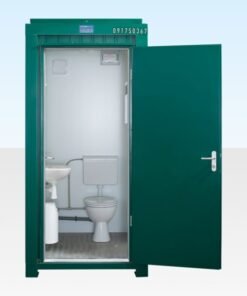 SINGLE MAINS TOILET 1.2M X1.4M (RAL 6005)